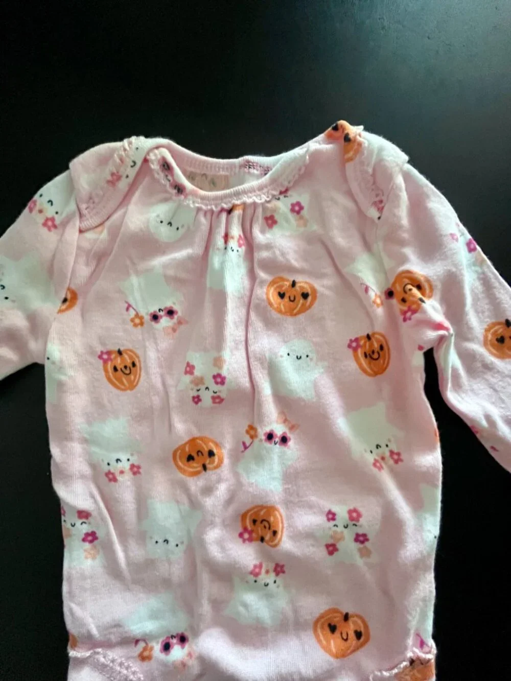 Set of 3, My 1st Halloween Baby Girl Onesies, 3-6 Months